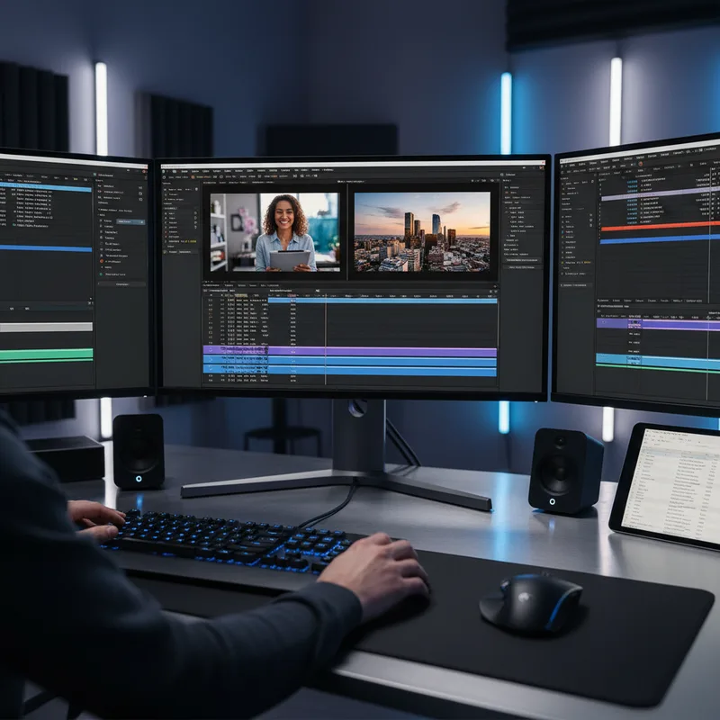 Banque vidéo pour montage publicitaire : plateformes, licences et critères techniques
